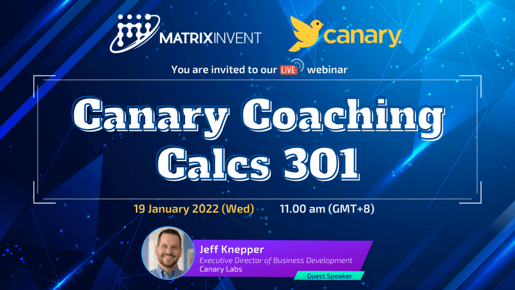 Canary Coaching - Cals 301